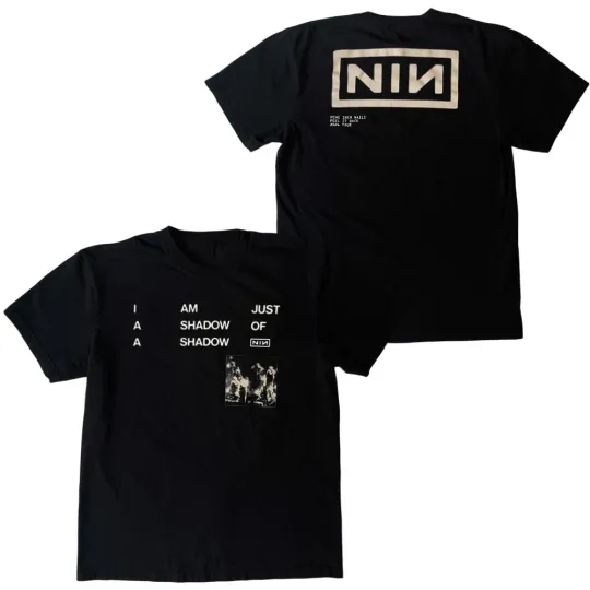 Discover New Nine Inch Nails NIN Peel It Back Tour 2026 Lyric Merch Vessel T-shirt