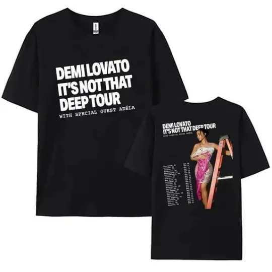 Discover Demi Lovato It’s Not That Deep Tour 2026 Tee