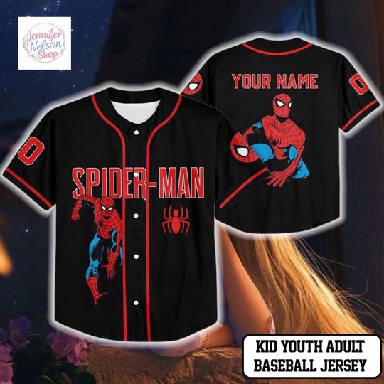 Discover Personalize Disney Amazing Spider Man Vintage Classic Black No Striped
