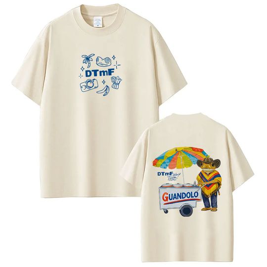 Discover Rapper Bad Bunny Debi Tirar Mas Fotos DTMF World Tour 2026 T Shirt