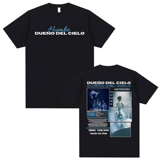 Discover Singer Humbe Dueno Del Cielo Tour 2026 Album T Shirt