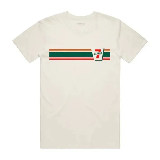 Discover 7-Eleven 7-11 Retro Logo Tee