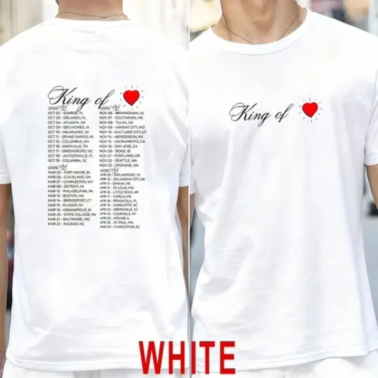 King of Hearts Brandon Lake 2026-2026 Tour T-Shirt