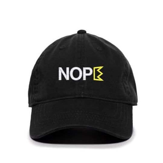 Discover Nope No Kings Democrats Embroidered Baseball Cap Cotton Adjustable Dad Hat