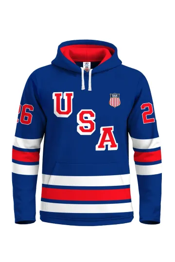 Discover Kendall Coyne USA Hockey Performance Royal Hoodie