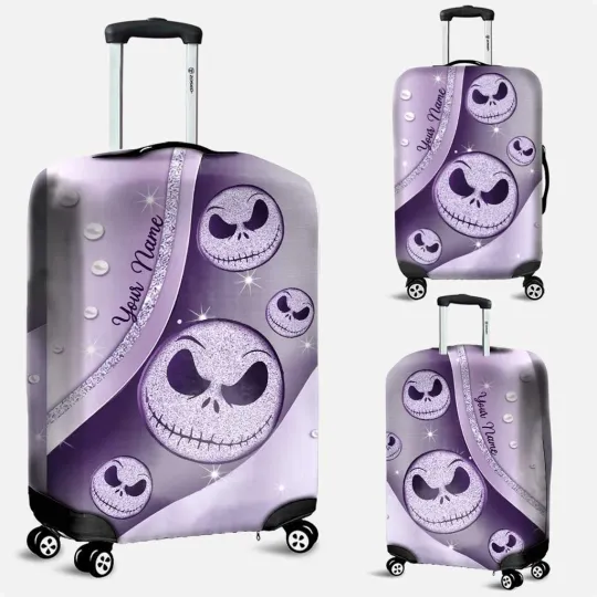 Discover Personalized Jack Skellington Luggage