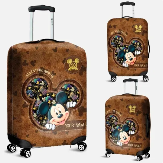 Personalized Disney Mickey Mouse Luggage Cover
