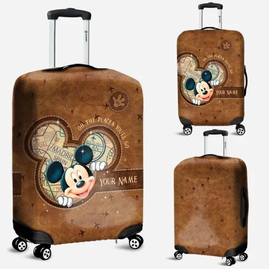 Discover Personalized Disney Mickey Mouse Luggage Cover