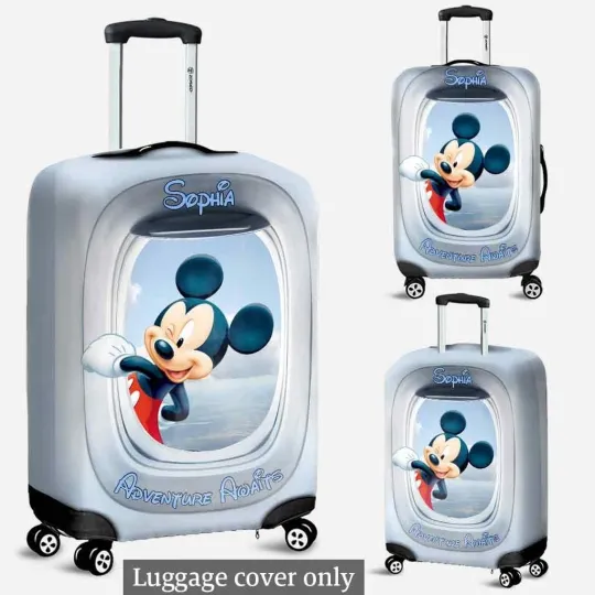 Discover Personalized Disney Mickey Mouse Luggage Cover