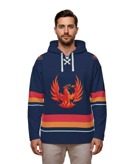 Coachellla Valley Firebirds Hockey Lace Hoodie