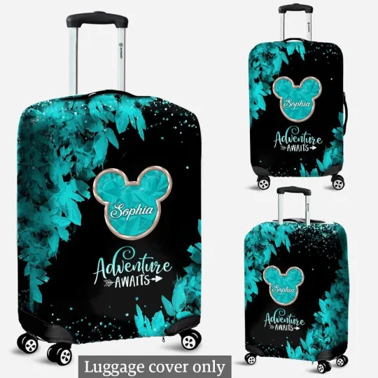 Personalized Disney Mickey Mouse Luggage Cover