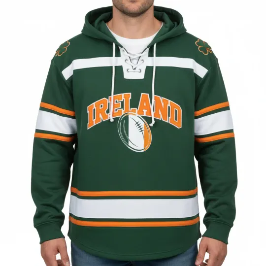 Ireland Rugby Lace Hoodie