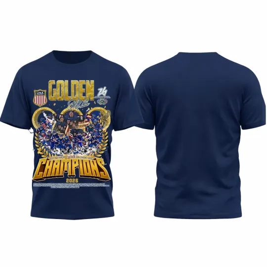 Discover 2026 Olympic Women's Ice Hockey Champions - All Over Shirt