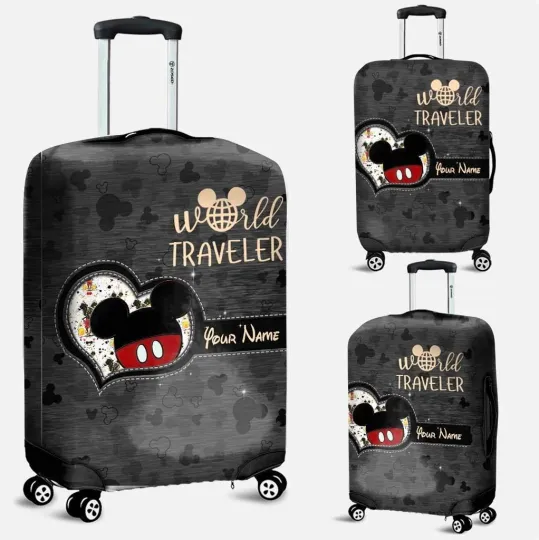 Discover Personalized Disney Mickey Mouse Luggage Cover