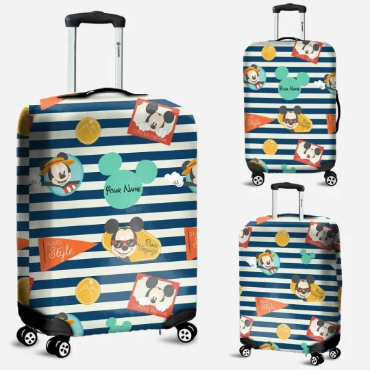 Discover Personalized Disney Mickey Mouse Luggage Cover