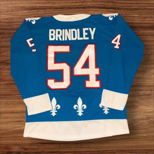 Discover Gavin Brindley Avalanche Heritage Nordiques Hockey Jersey
