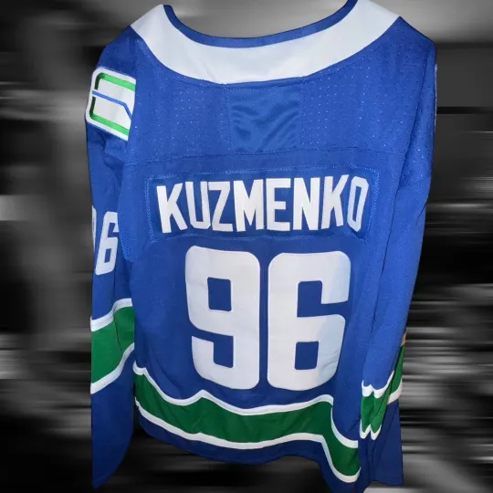Discover Evgeny Kuzmenko Vancouver Canucks Hockey Jersey