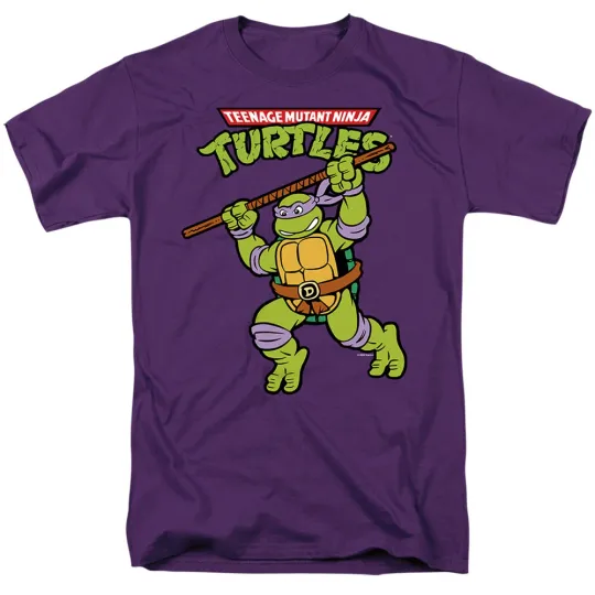 TMNT Donatello Solo T-Shirt Men’s 80s Cartoon