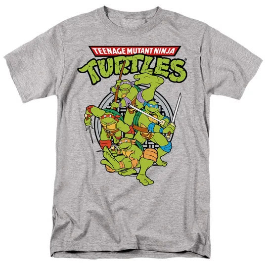 Teenage Mutant Ninja Turtles TMNT Group Men's T-Shirt