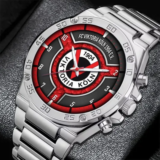 Discover iktoria Koln Personalized Steel Watch For Fan