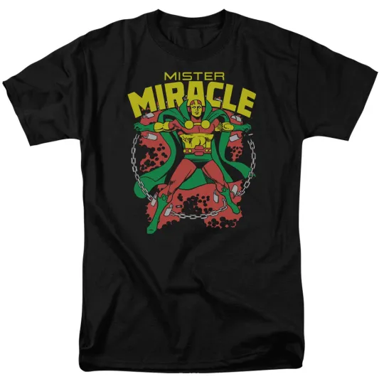 Discover Mister Miracle Shackles Men's T-Shirt DC Superhero