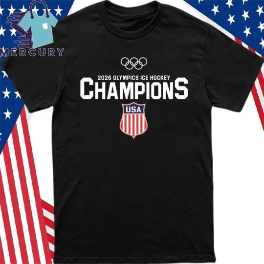 Discover USA 2026 Olympic ICE Hockey Champions Shirt