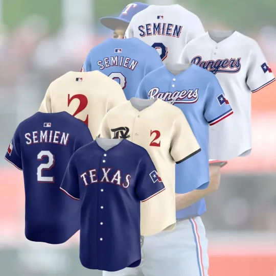 Discover Semien#2 Texas Player Name & Number Gold Glovers AOP Gift Fan