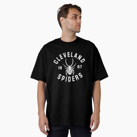 Discover Cleveland  Spiders 1887 Oversized T-Shirt