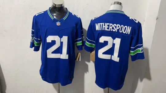 Discover HOT! Stitched Devon #21 Witherspoon Seattle S Name & Number Player Gift Fan