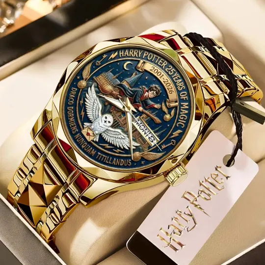 Discover Harry Potter 25 Years of Magic Stainless Steel Watch