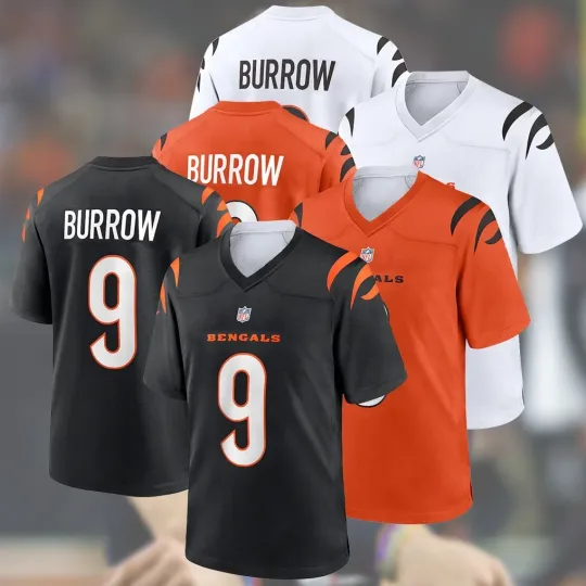 Discover Joe #9 Burrow Cincinnati B Player Name & Number AOP Gift Fan