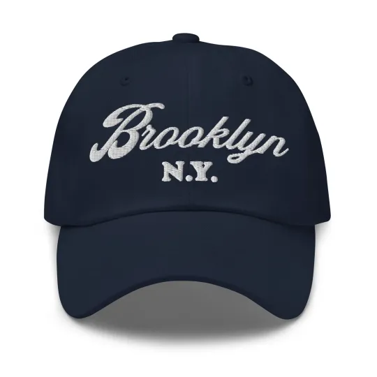 Discover Brooklyn NY Dad Hat with Embroidery