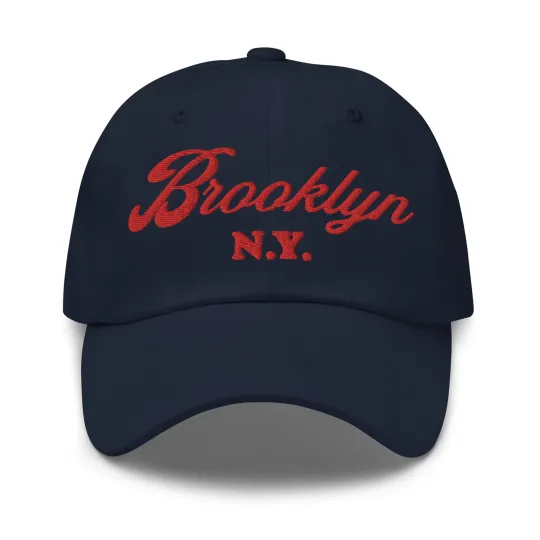 Discover Brooklyn NY Dad Hat with Embroidery