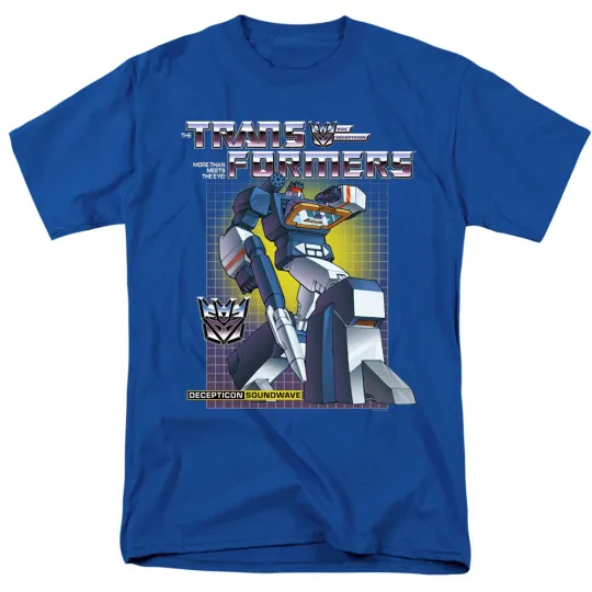Transformers Soundwave T-Shirt Men’s Decepticon T-Shirt