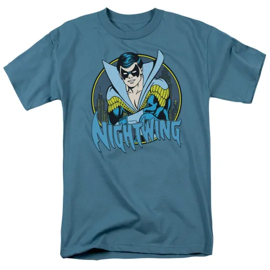 Nightwing Men's T-Shirt DC Comics Short Sleeve Tee