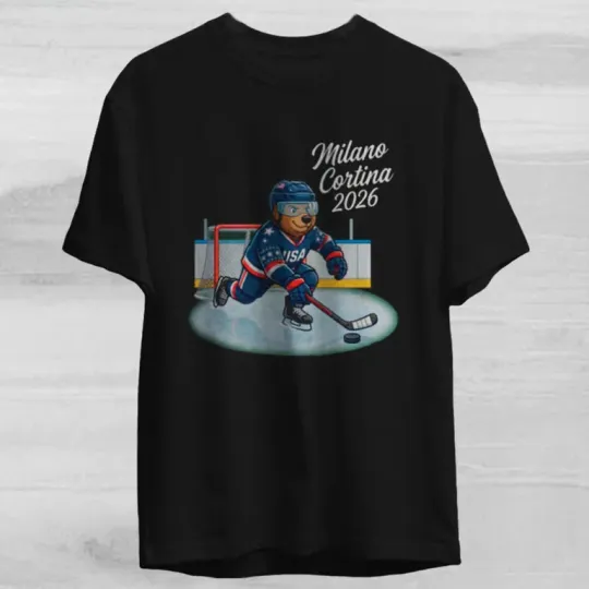 Discover USA winter olympiics 2026, Usa Team Hockey T-Shirt USA Size