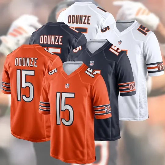 Discover HOT! Rome #15 Odunze Chicago B Player Name & Number AOP Gift Fan