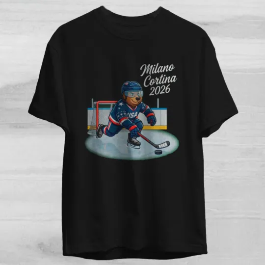 Discover USA winter olympiics 2026, Usa Team Hockey T-Shirt USA Size