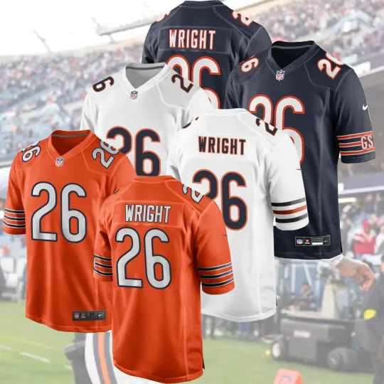 Discover Stitched Nahshon #26 Wright Chicago B Name & Number Gift