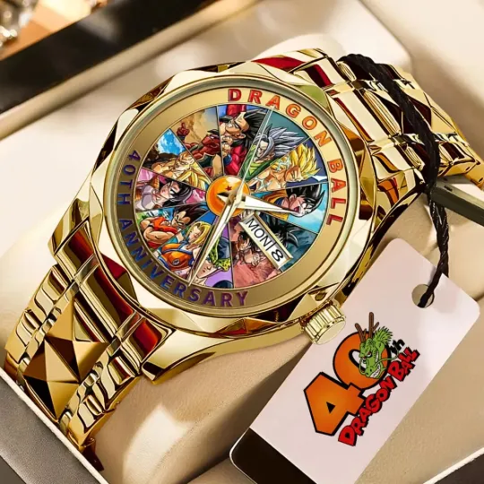 Dragon Ball 40th Anniversary Stainless Steel Watch