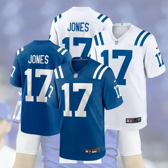 Discover Jones #17 Daniel Indianapolis C Name & Number Player Stitched Gift Fan Made