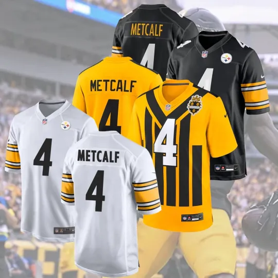 Discover Stitched DK #4 Metcalf Pittsburgh S Name & Number Fan Made