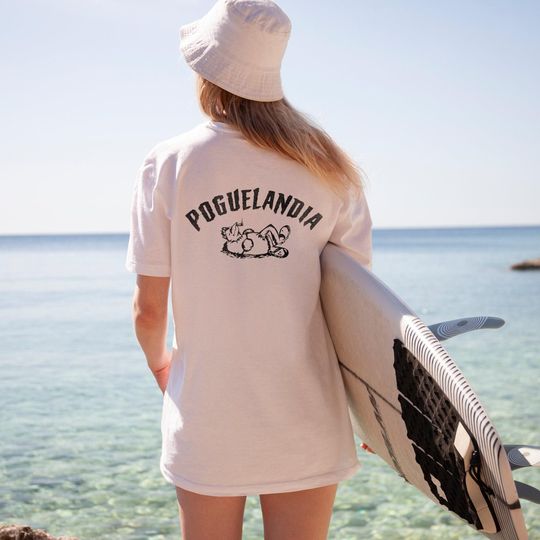 Discover Paradise on Earth OBX T-Shirt - Back Print Casual Tee