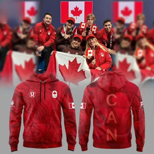 Team Canada 2026 Winter Olympics Hoodie
