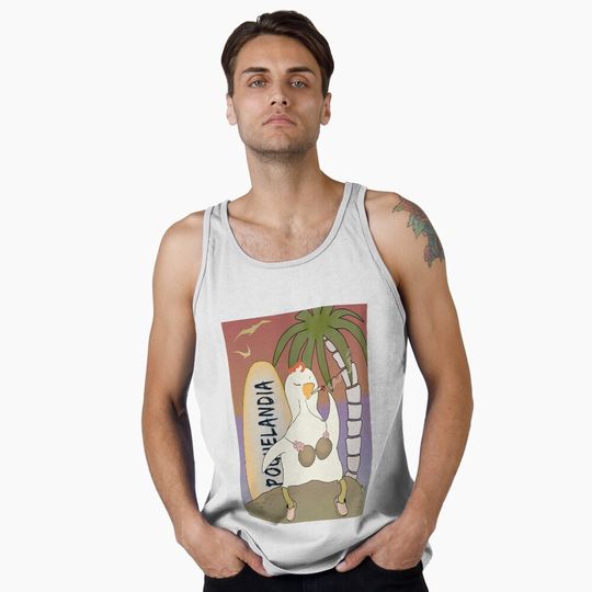 Discover Poguelandia Flag Tank Top