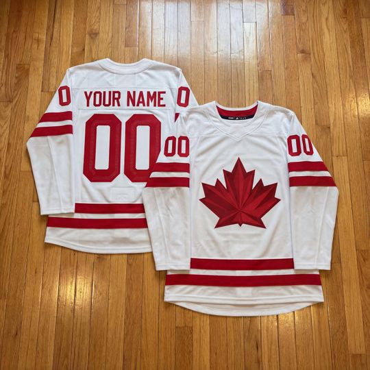 Discover Custom 2026 Canada Hockey Jersey  Personalization Canada Hockey Jersey - Adult Sizes S5XL, Team Canada hockey Jersey, Fan Hockey jersey
