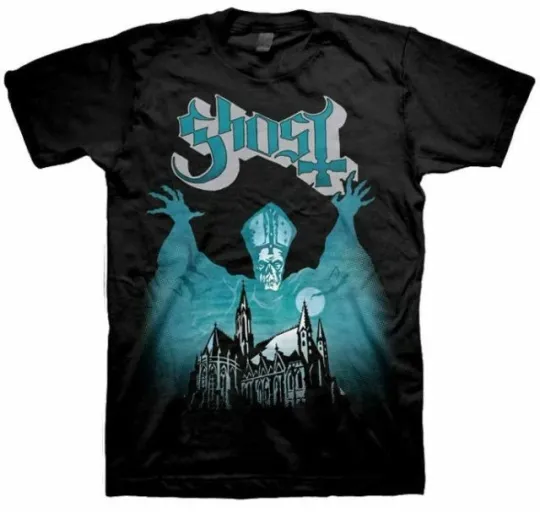 Discover Ghost Opus Eponymous Heavy Band Gothic Black T-Shirt