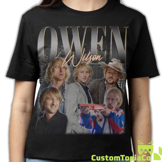Owen Wilson Vintage T-Shirt Retro 90s Tribute Tee for Fans