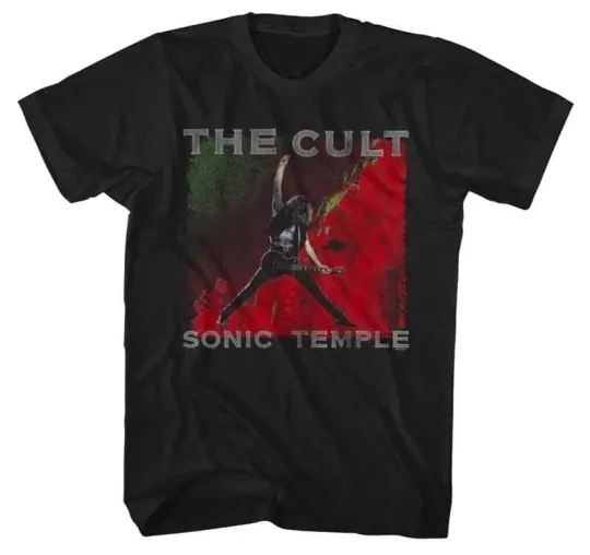 Discover The Cult Sonic Temple Album T-Shirt Heavy Band