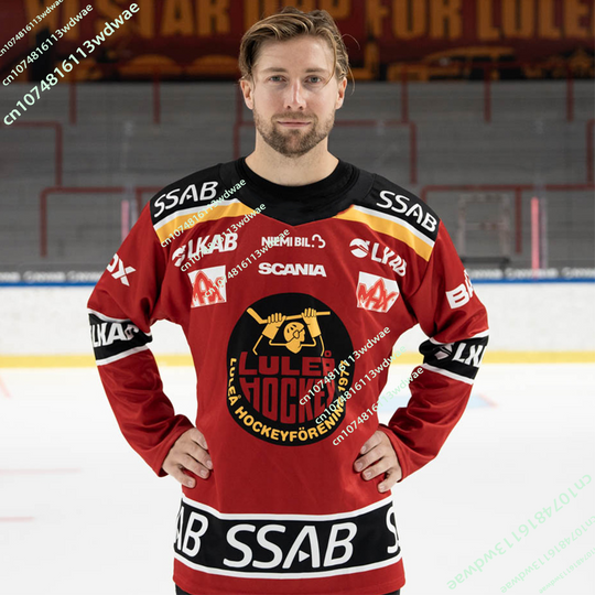 Discover 2026 New Arrival Sweden SHL Hockey Jersey 3D Print Unisex T-Shirt Luleå Hockey Sports Quick-dry Mens Kids Home Away Long Sleeve